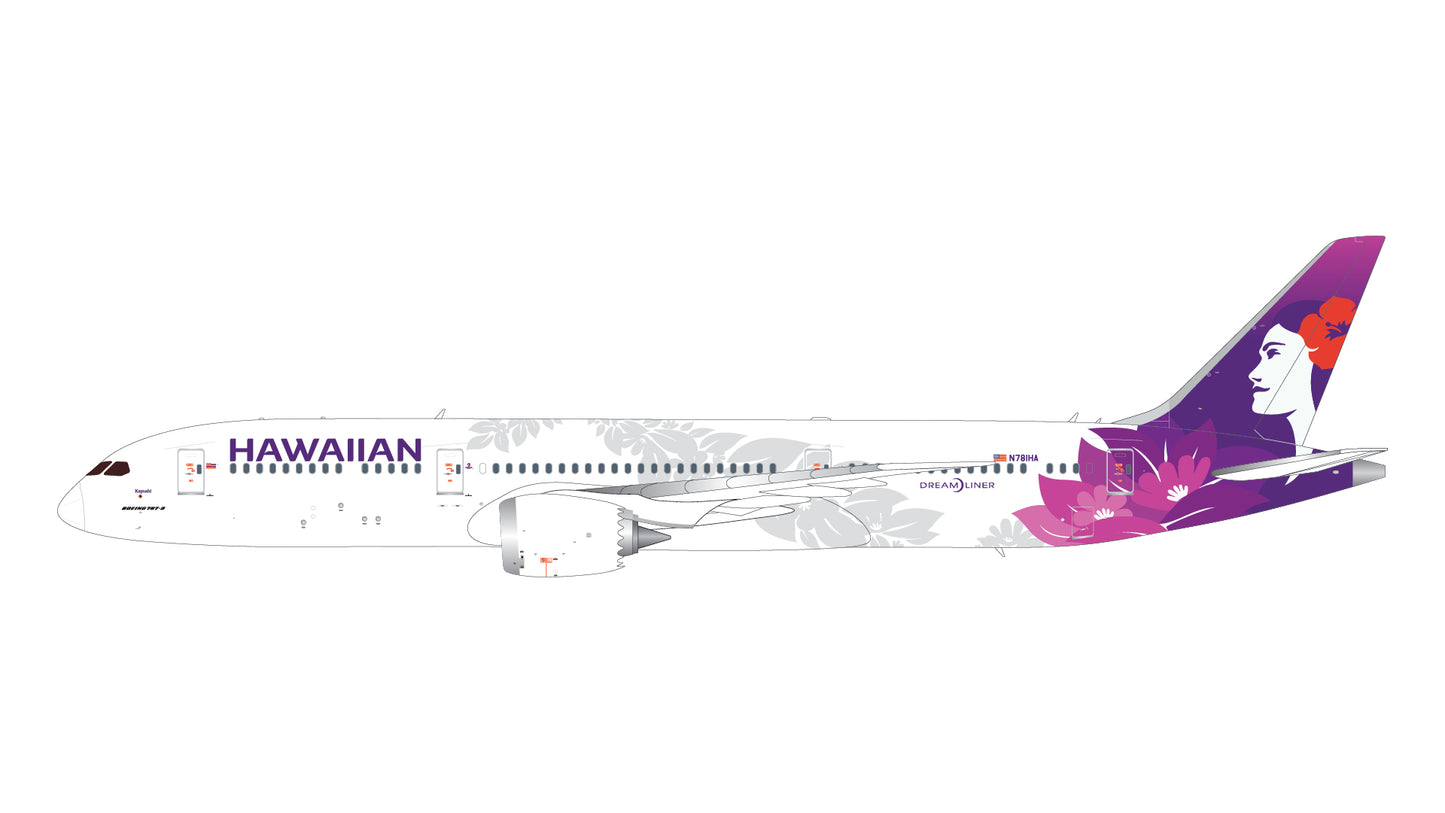 Hawaiian Airlines 787-9 Dreamliner N781HA Gemini Jets 1:200