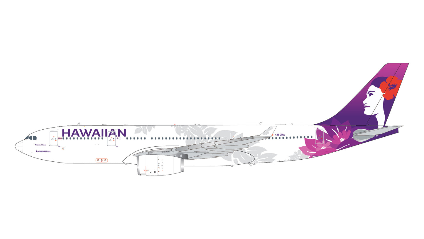 Pre-Order Hawaiian Airlines A330-200 N360HA Gemini Jets 1:200
