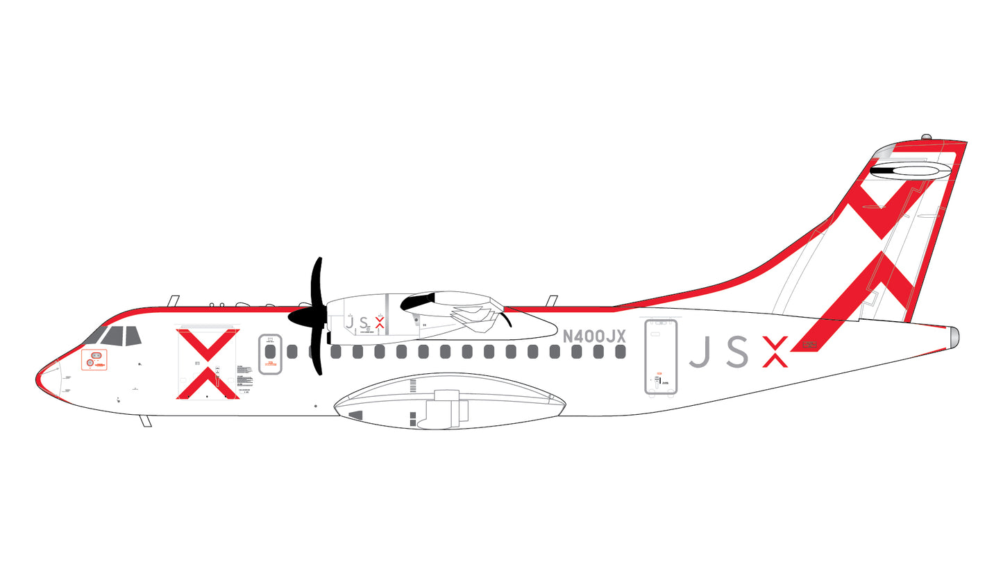 Pre-Order JSX ATR 42-600 N400JX Gemini Jets 1:400