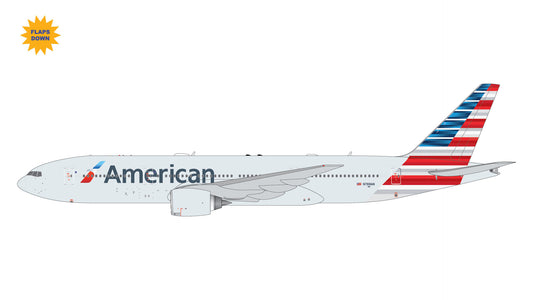 Pre-Order (Flaps Down) American Airlines 777-200ER N788AN Gemini Jets 1:400