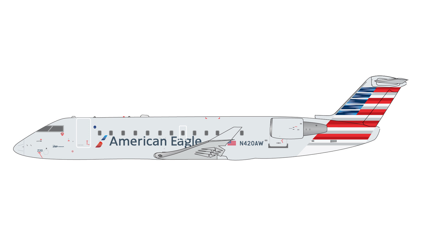 American Eagle CRJ200 N420AW Gemini Jets 1:400