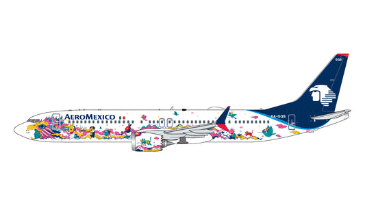 Aeroméxico 737 MAX 9 "Kukulcán" XA-GQS Gemini Jets 1:400
