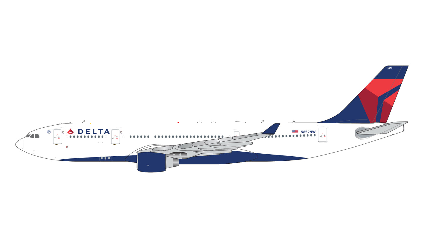 Delta A330-200 N852NW Gemini Jets 1:400