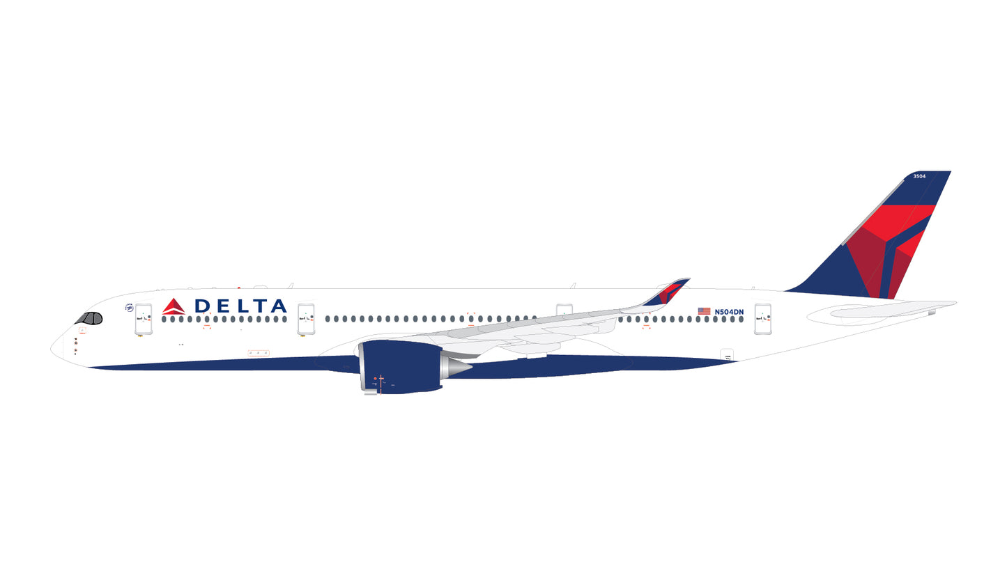 Pre-Order Delta A350-900 N504DN Gemini Jets 1:400