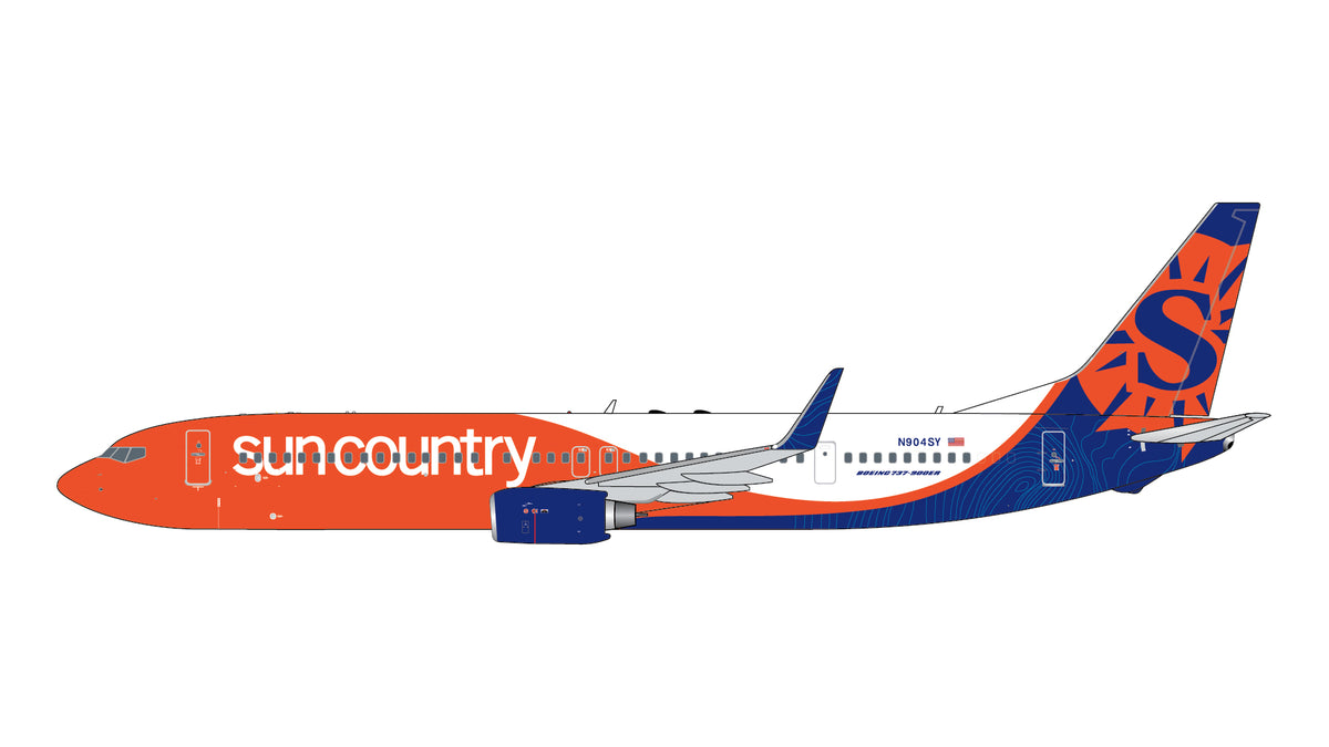 Pre-Order Sun Country 737-900ER N904SY Gemini Jets 1:400