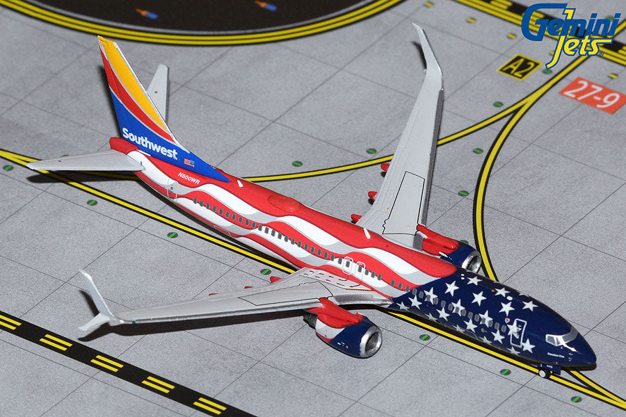 Southwest Airlines 737-800 "Freedom One" N500WR Gemini Jets 1:400