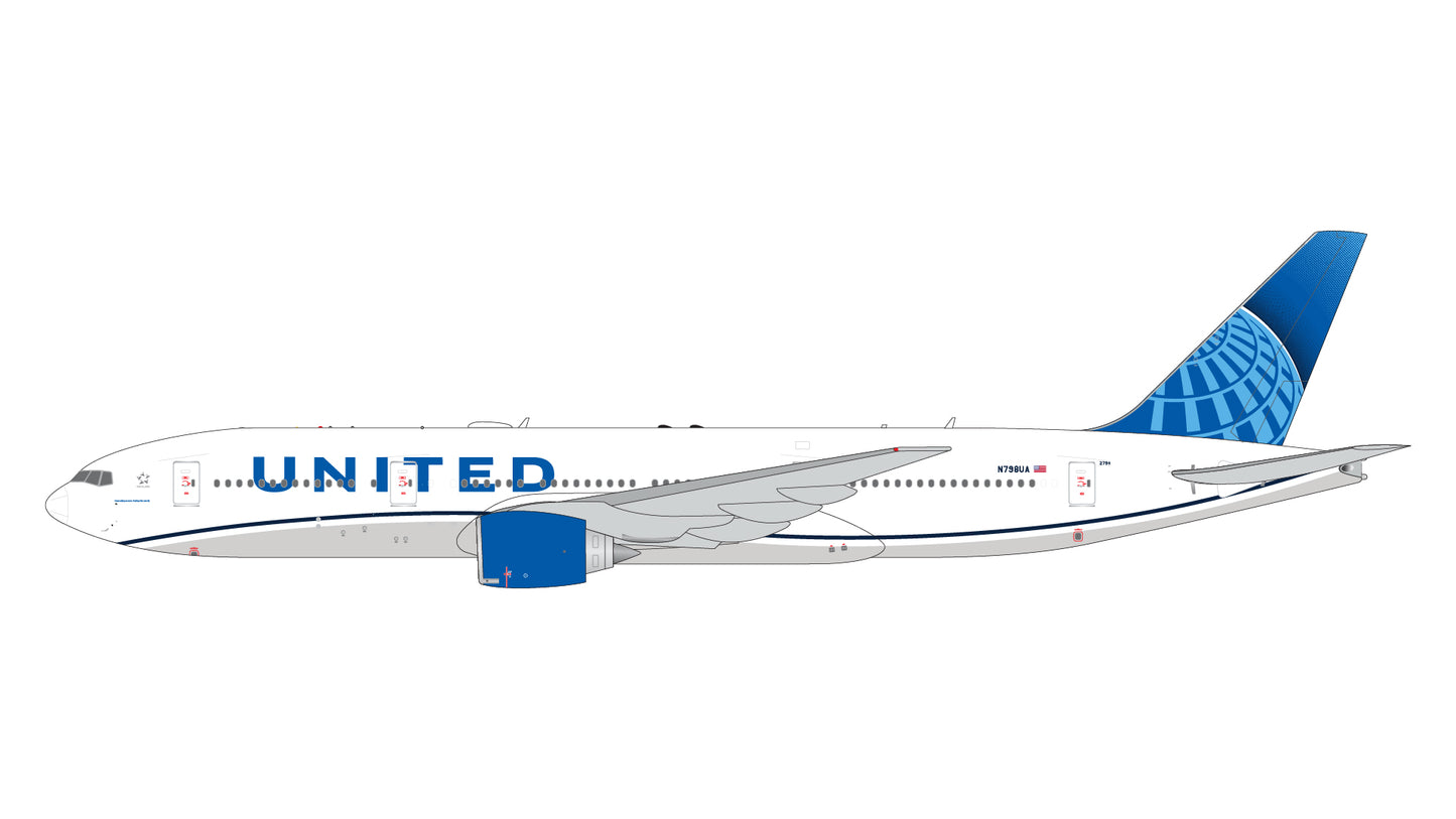 United Airlines 777-200ER N798UA Gemini Jets 1:400