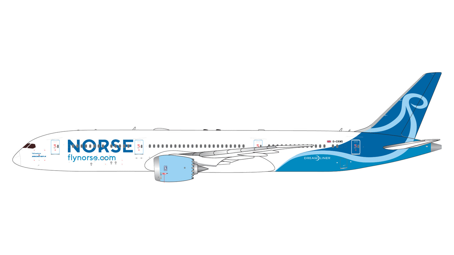 Pre-Order Norse Atlantic 787-9 Dreamliner G-CKWS Gemini Jets 1:400