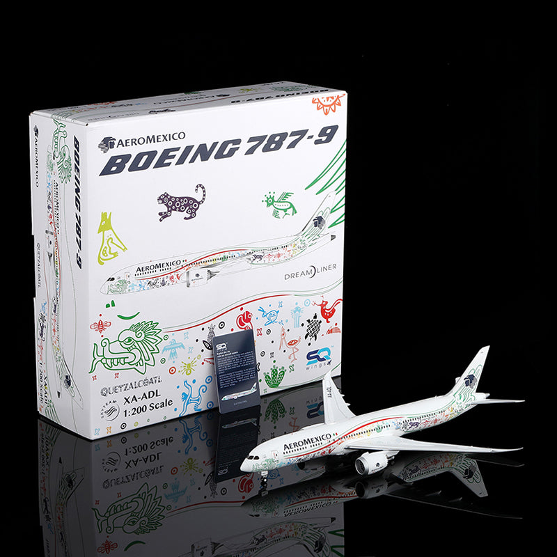 Aeroméxico 787-9 Dreamliner "Quetzalcóatl" XA-ADL SQ Wings 1:200