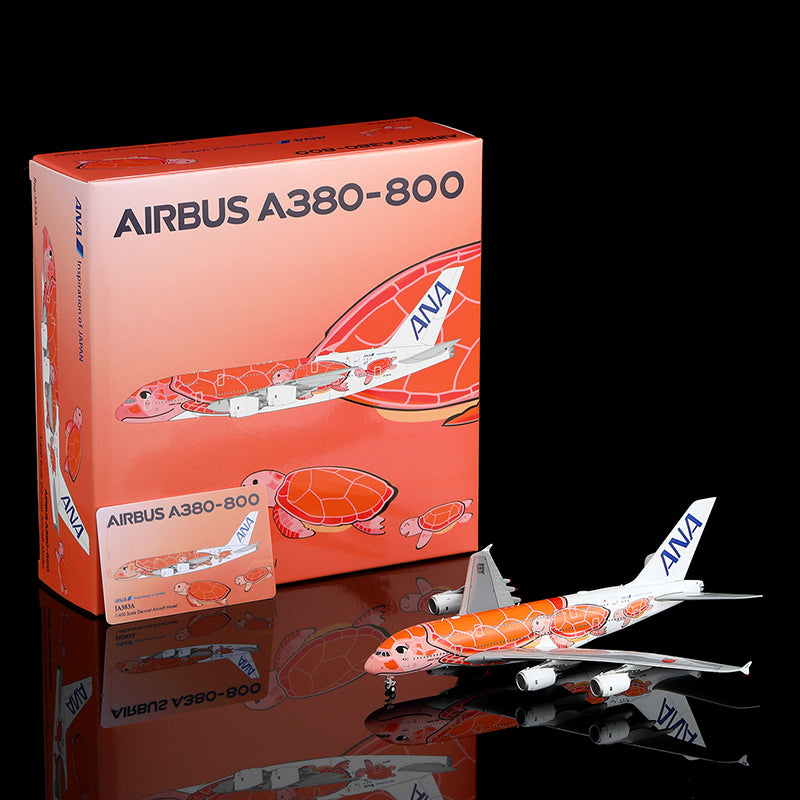 All Nippon Airways (ANA) A380 "Flying Honu - Lā" JA383A HX Models 1:400