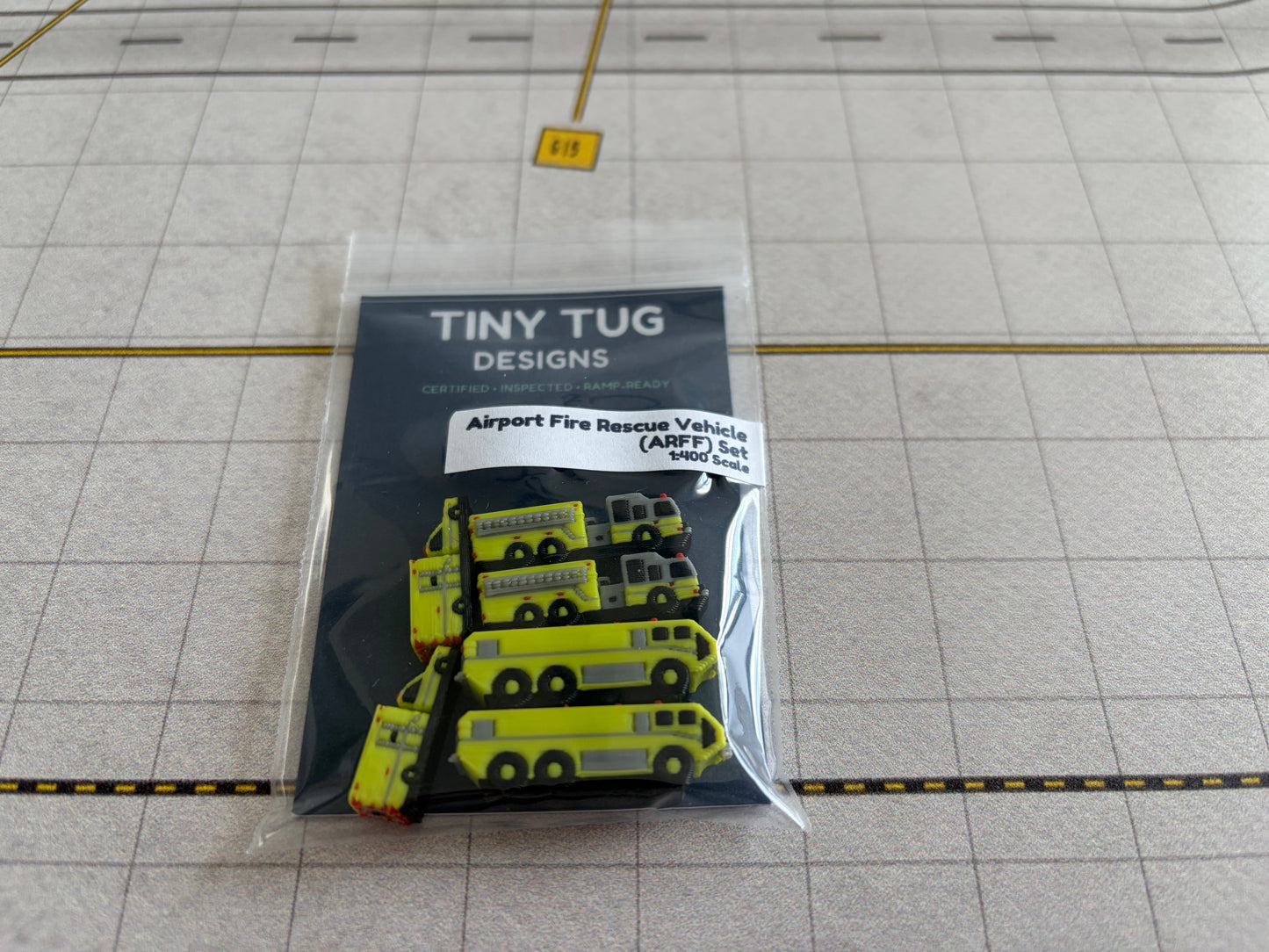 1:400 Fire Rescue Vehicle Set (6 piece)