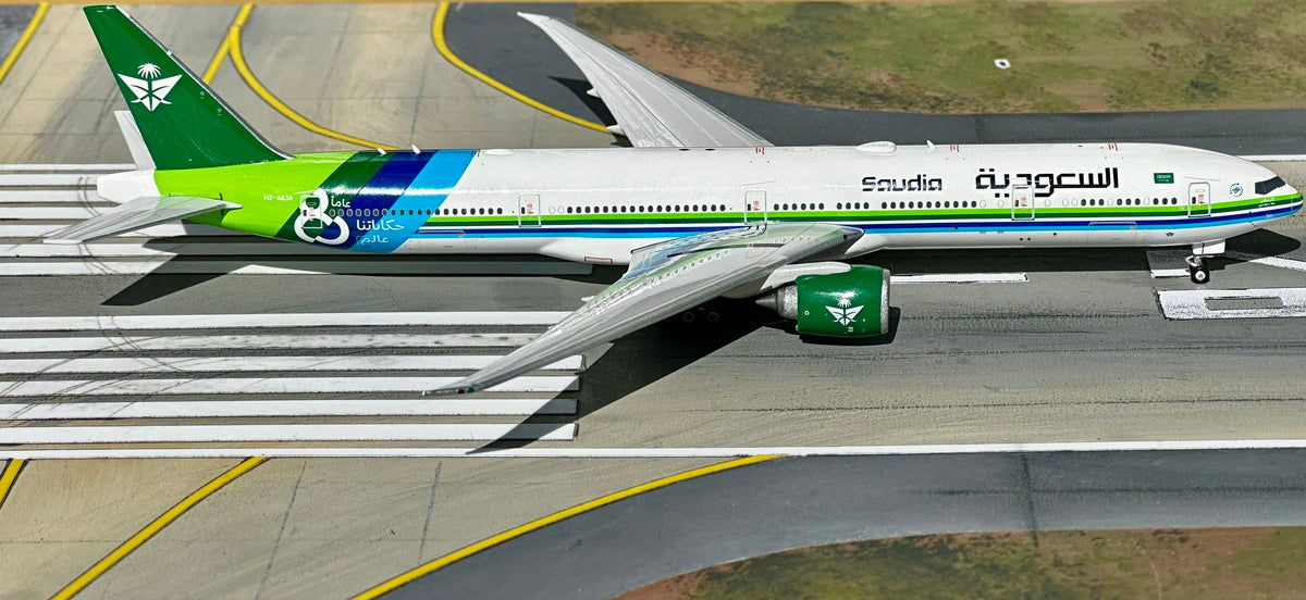 Saudia 777-300ER "80 Years" HZ-AK36 Phoenix Models 1:400