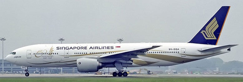 Pre-Order Singapore Airlines 777-200 9V-SQA AV400