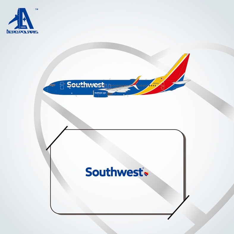 Pre-Order Southwest Airlines 737-800 N8555Z Aero Polaris 1:400