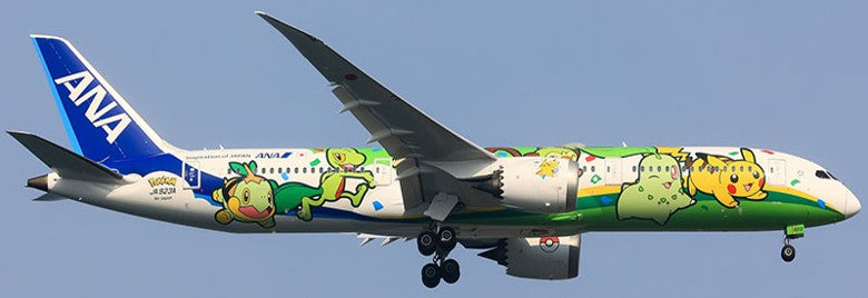 Pre-Order All Nippon Airways (ANA) 787-9 Dreamliner "Green Pokémon" JA923A AV400