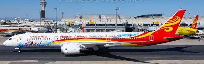 Pre-Order Hainan Airlines 787-9 Dreamliner B-7667 JC Wings 1:400