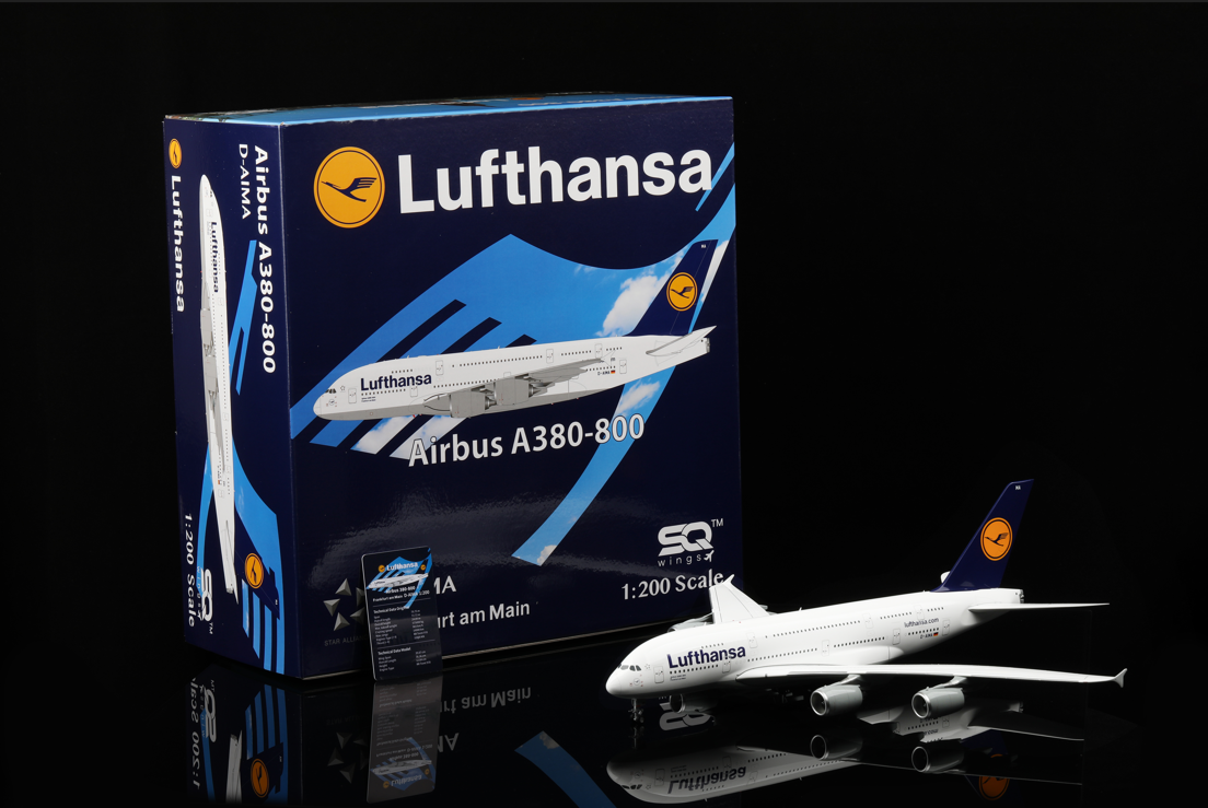 Lufthansa A380 D-AIMA SQ Wings 1:200