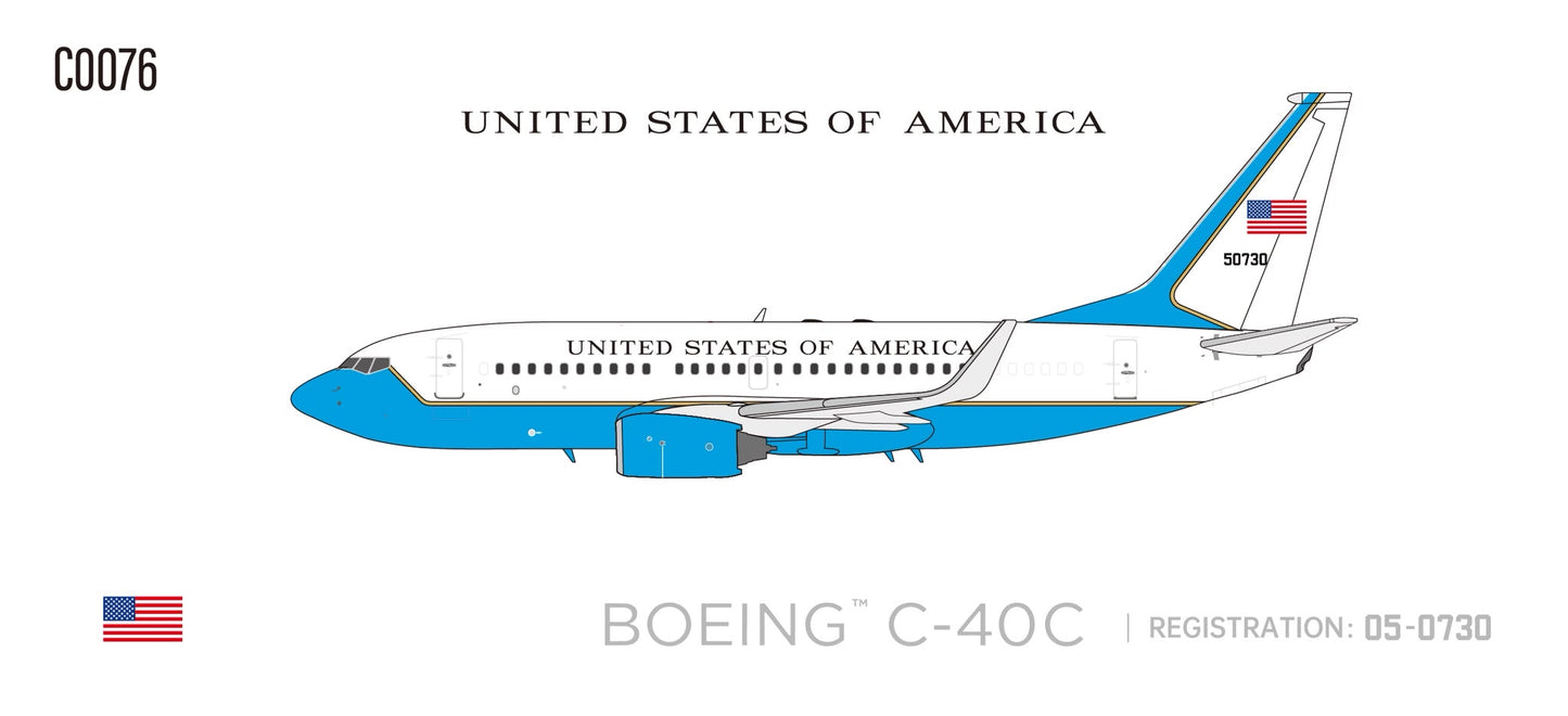 Pre-Order USAF C40-C 05-0730 C Model 1:400