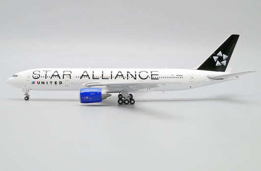 United Airlines 777-200ER Star Alliance N218UA JC Wings 1:400