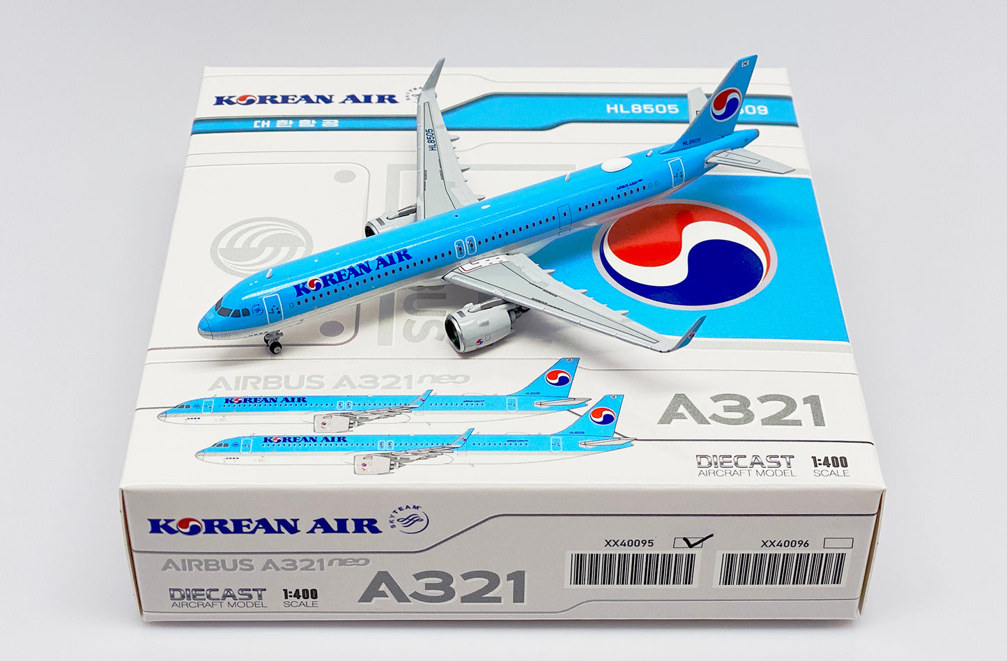 Korean Air A321neo HL8505 JC Wings 1:400