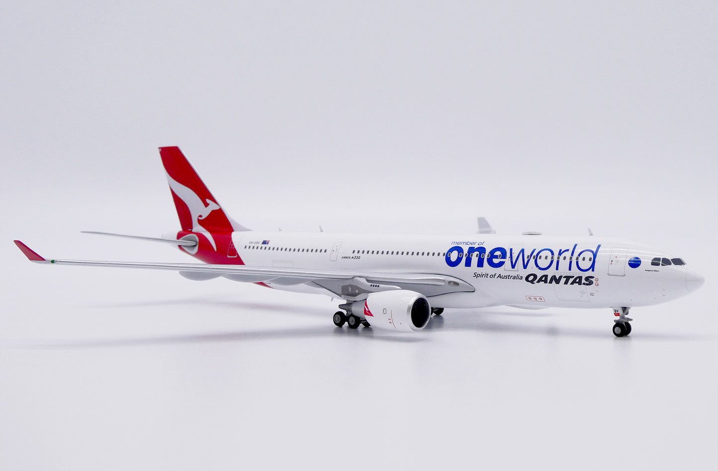 Qantas A330-200 Oneworld VH-EBV JC Wings 1:400