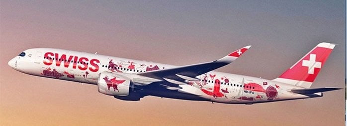 Pre-Order Swiss Airlines Airbus A350-900 HB-JMJ AV400 – JH Wings