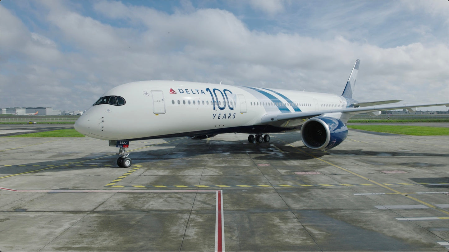 Pre-Order Delta A350-900 "100 Years" N527DN AV400
