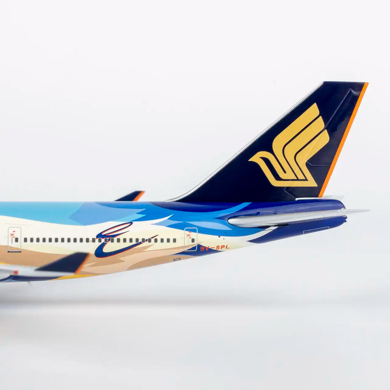 Singapore Airlines 747-400 "Tropical" 9V-SPL NG Models 1:400