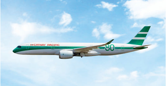 Pre-Order Cathay Pacific A350-900 "80 Years" B-LRJ Phoenix Models 1:400