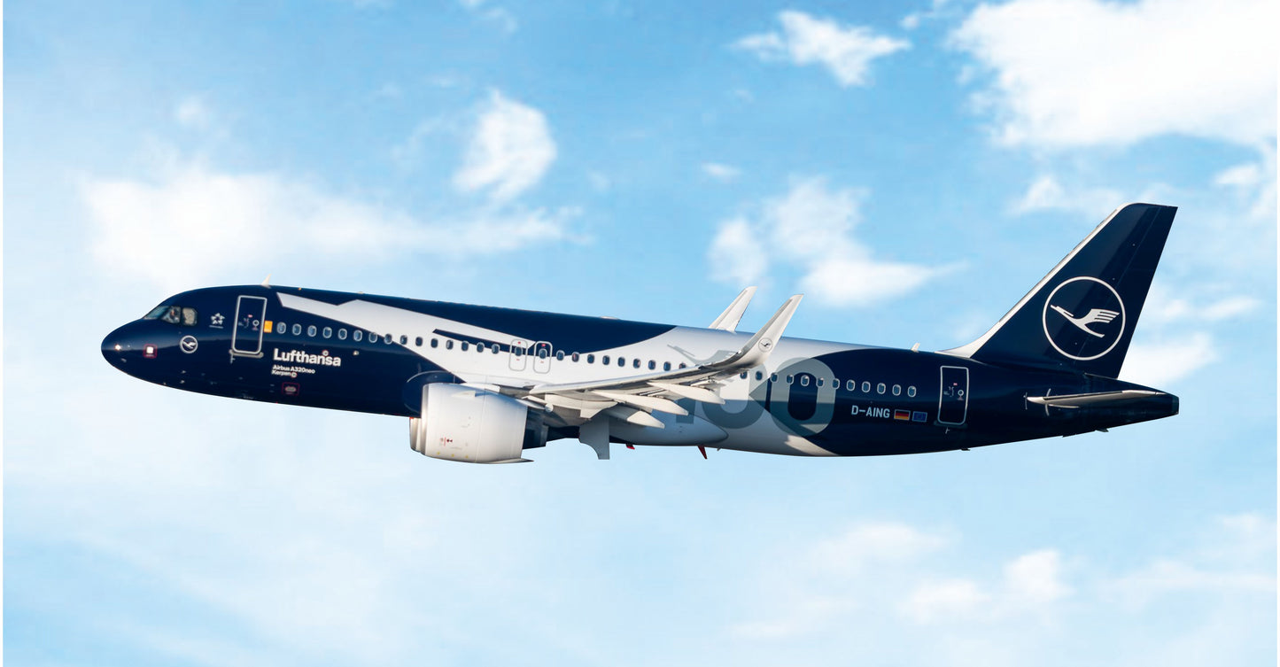Pre-Order Lufthansa A320neo "100 Years" D-AING Phoenix Models 1:400