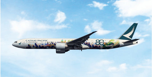 Pre-Order Cathay Pacific 777-300ER "Spirit of Hong Kong" B-KQU Phoenix Models 1:400