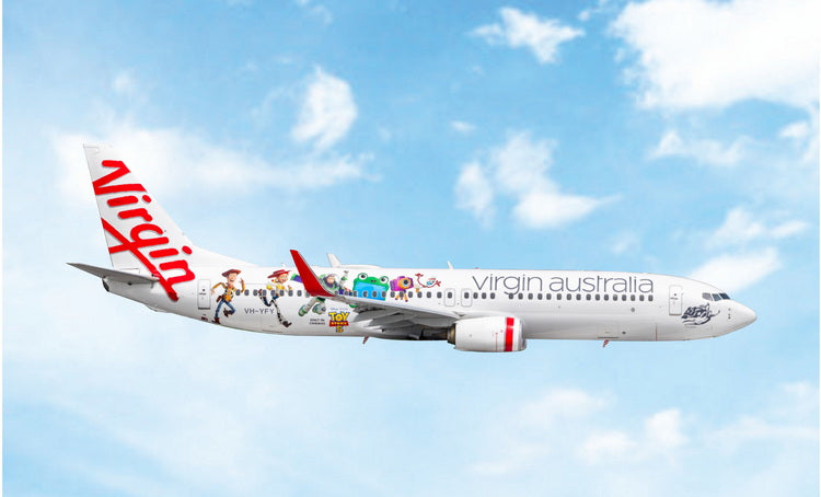 Pre-Order Virgin Australia 737-800 "Toy Story 5" VH-VFY  Phoenix Models 1:400