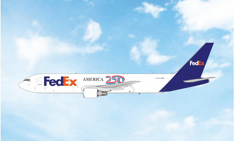 Pre-Order FedEx 767-300F "America 250" N2345FE Phoenix Models 1:400