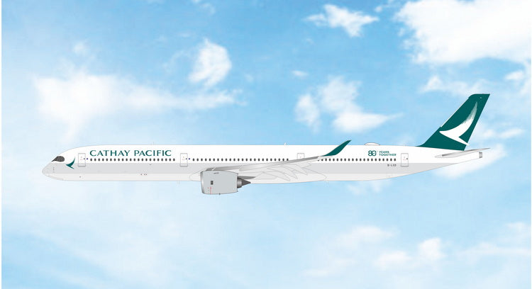 Pre-Order Cathay Pacific A350-1000 "80 Years" B-LXD Phoenix Models 1:400