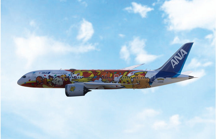 Pre-Order ANA 787-8 Dreamliner "Pokemon" JA819A Phoenix Models 1:400