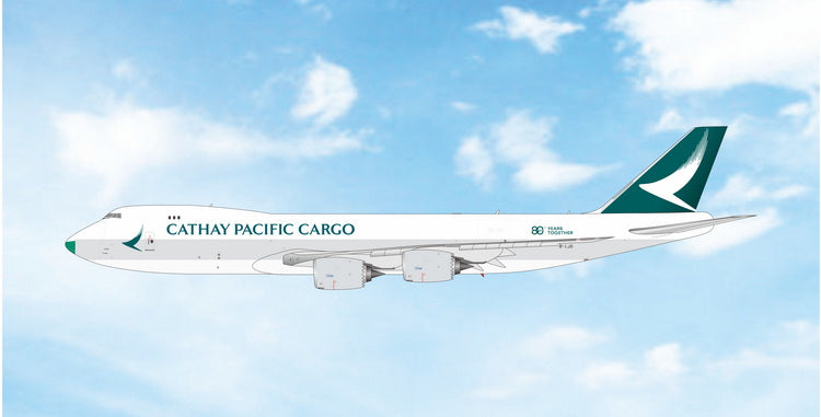 Pre-Order Cathay Pacific Cargo 747-8F "80 Years Together" B-LJD Phoenix Models 1:400