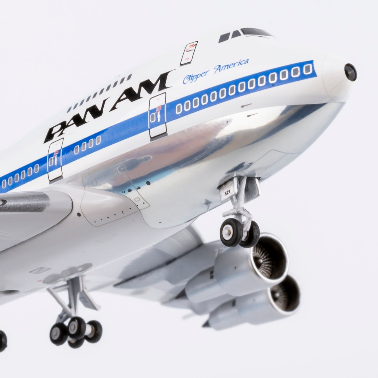 Pan Am 747SP N529PA Clipper America NG Models 1:400