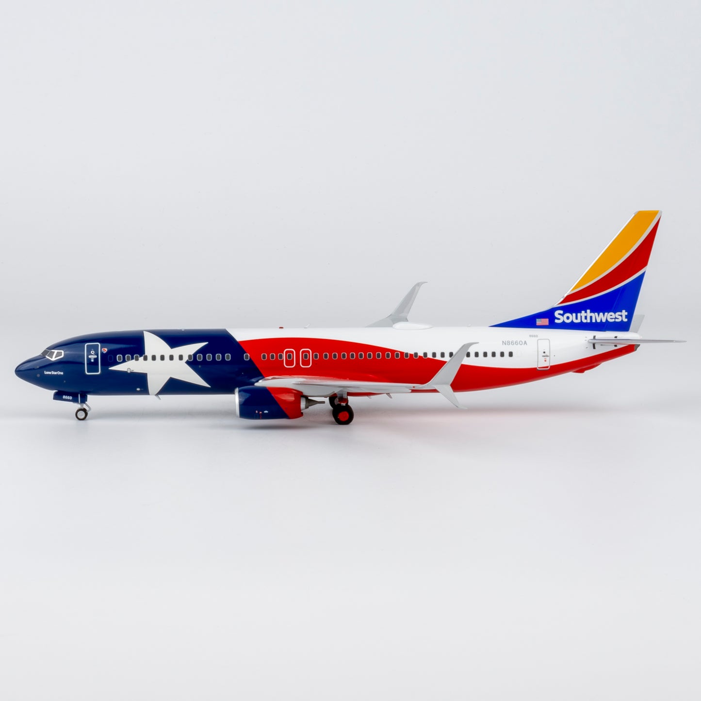 Pre-Order Southwest Airlines 737-800 "Lone Star One" N8660A NG Models 1:200