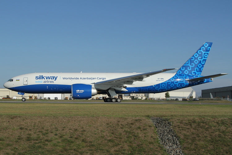 Pre-Order Silk Way West Airlines 777-200F Phoenix Models 1:400