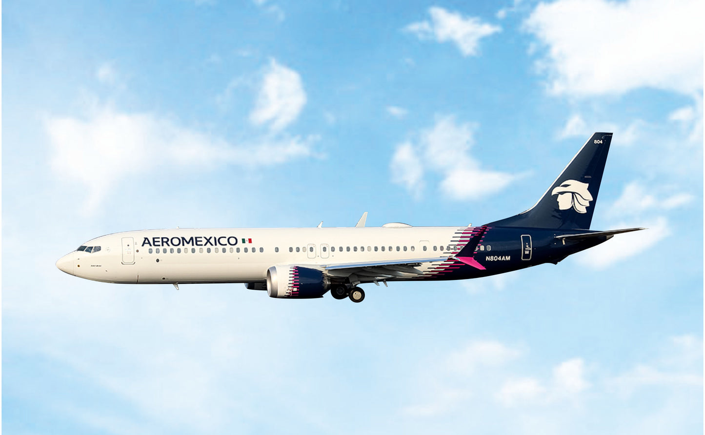 Pre-Order Aeroméxico 737 MAX 9 N804AM Phoenix Models 1:400