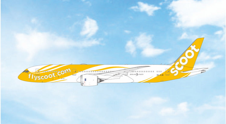Pre-Order Scoot 787-9 Dreamliner 9V-OJB Phoenix Models 1:400