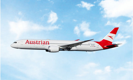 Pre-Order Austrian Airlines 787-9 Dreamliner OE-LPG Phoenix Models 1:400