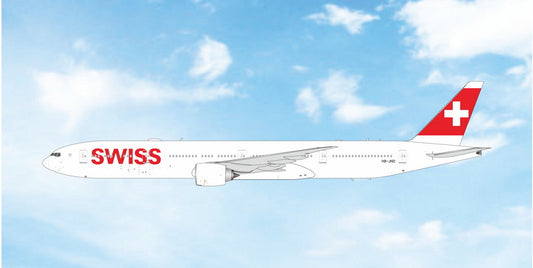 Pre-Order Swiss Air 777-300ER HB-JND Phoenix Models 1:400