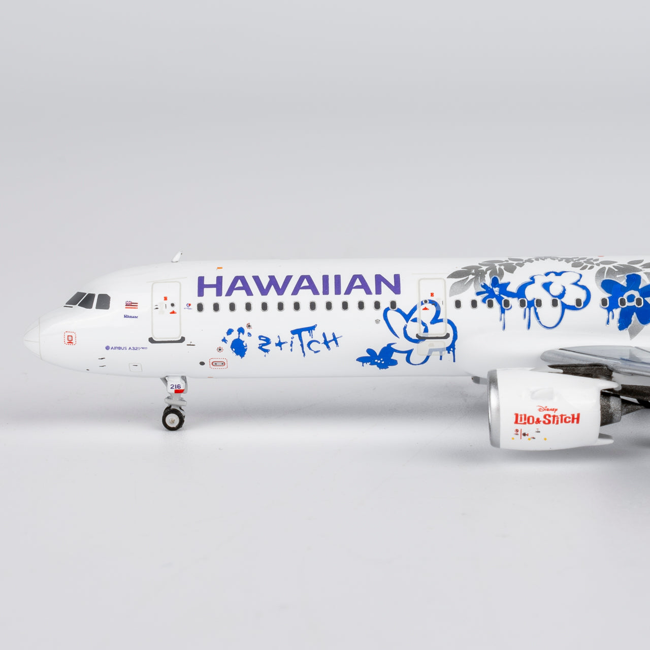 Hawaiian A321neo "Lilo & Stitch" N216HA NG Models 1:400