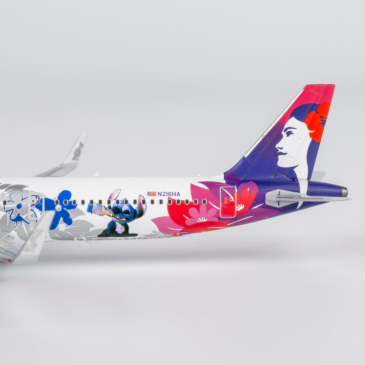 Hawaiian A321neo "Lilo & Stitch" N216HA NG Models 1:400