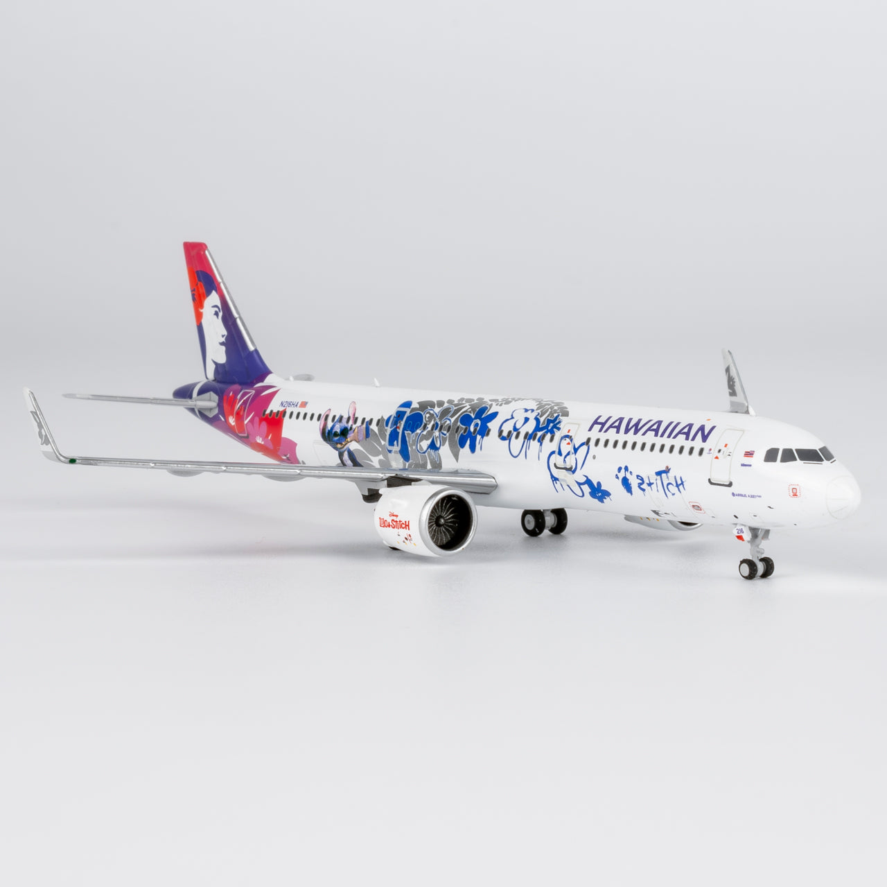 Hawaiian A321neo "Lilo & Stitch" N216HA NG Models 1:400