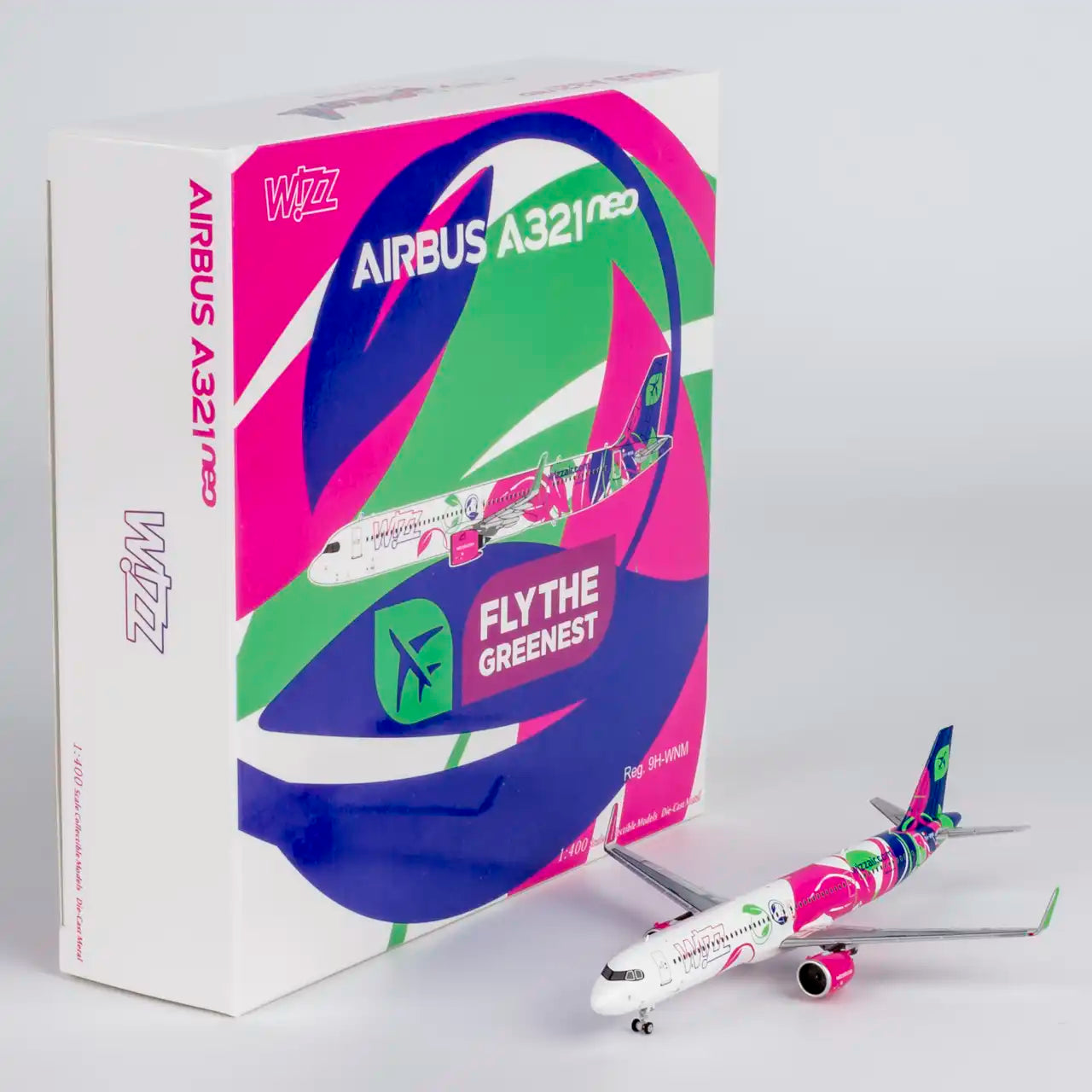 Wizz Air Malta A321neo "Fly the Greenest" 9H-WNM NG Models 1:400