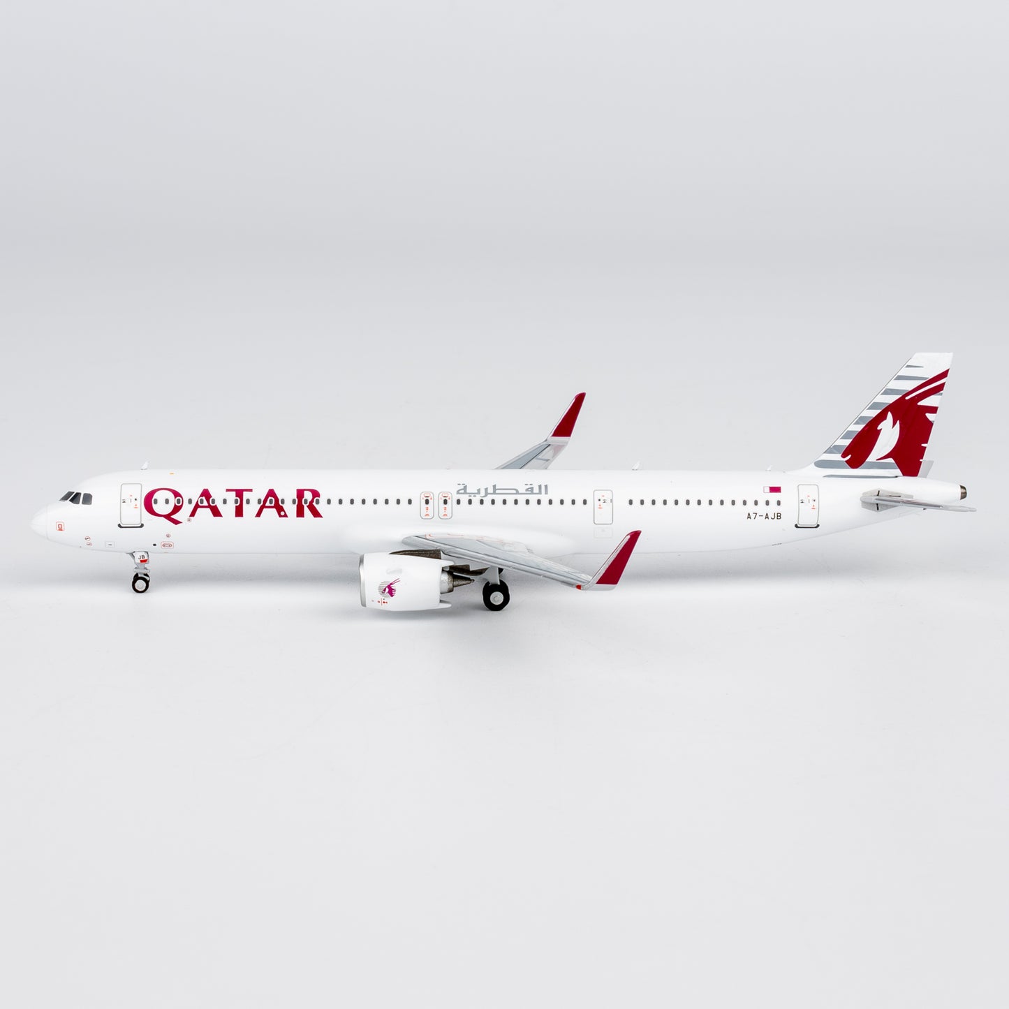 Qatar Airways A321neo A7-AJB NG Models 1:400