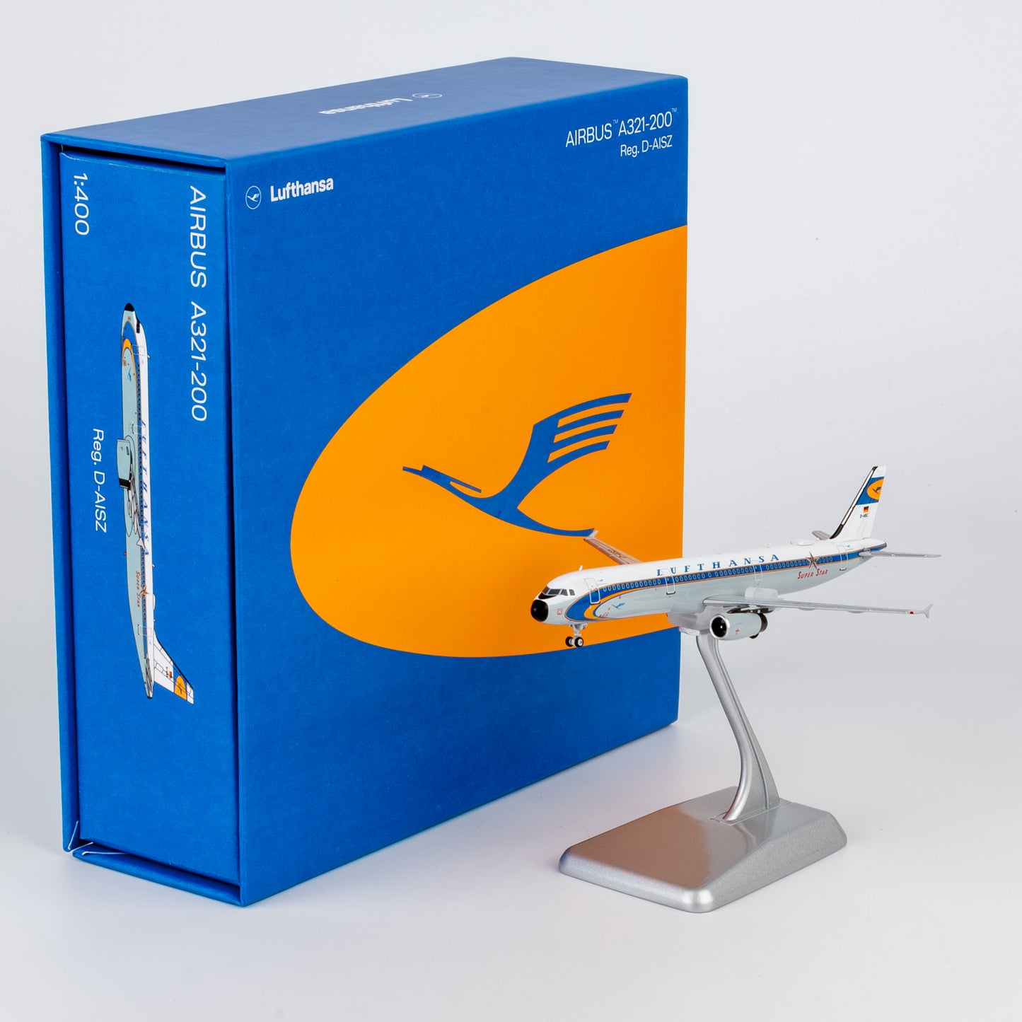 (ULTIMATE) Lufthansa A321-200 "Super Star Heritage" D-AISZ NG Models 1:400