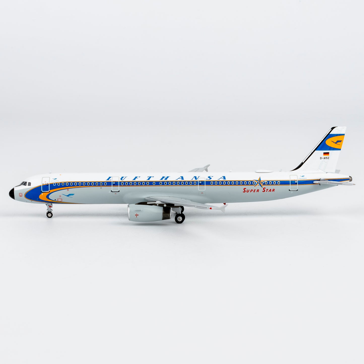 Lufthansa A321-200 "Super Star Heritage" D-AISZ NG Models 1:400